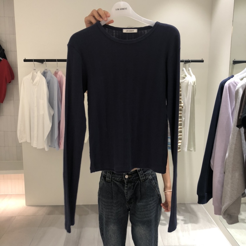 MAGNOLIA36-P東大門㊣代購女裝新款時尚熱賣休閑推薦長袖T恤MAGNOLIA36-P長袖T恤圖色3