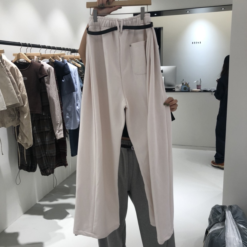 BAGUETTE東大門㊣直郵女士新品25秋冬職業推薦休閑褲含腰帶BAGUETTE休閑褲