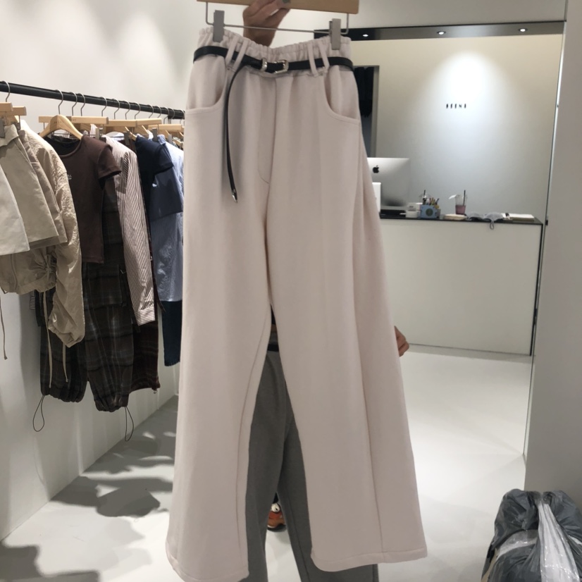 BAGUETTE東大門㊣直郵女士新品25秋冬職業推薦休閑褲含腰帶BAGUETTE休閑褲圖色2
