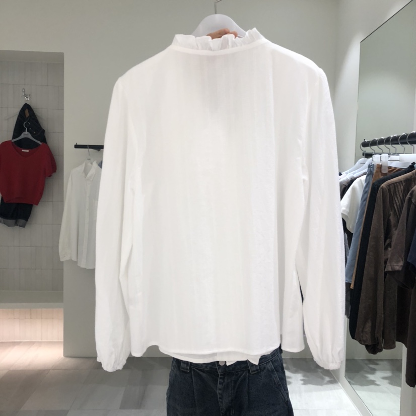MAGNOLIA36-P東大門㊣實拍女裝新品時尚職業休閑襯衫蕾絲衫MAGNOLIA36-P襯衫/蕾絲衫
