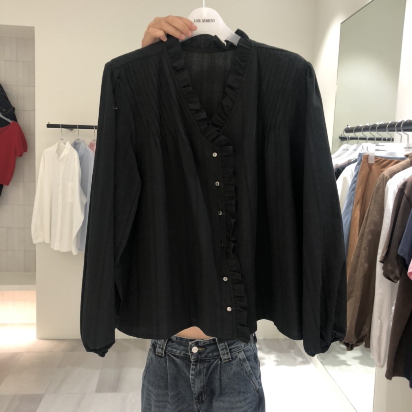 MAGNOLIA36-P東大門㊣實拍女裝新品時尚職業休閑襯衫蕾絲衫MAGNOLIA36-P襯衫/蕾絲衫圖色3