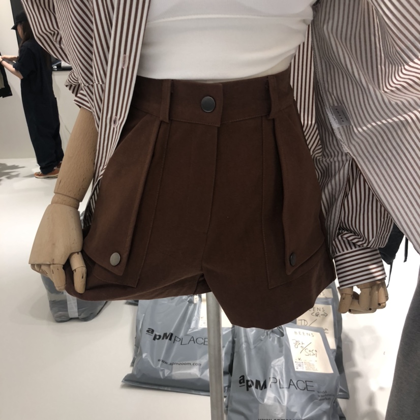 BAGUETTE東大門㊣代購女士新品真品人氣推薦25秋冬時尚短褲BAGUETTE短褲圖色2
