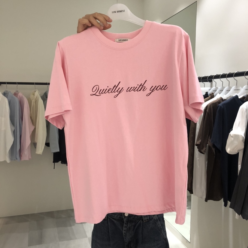 MAGNOLIA36-P韓國代購㊣女裝新品熱賣真品推薦人氣時尚T恤MAGNOLIA36-PT恤圖色2