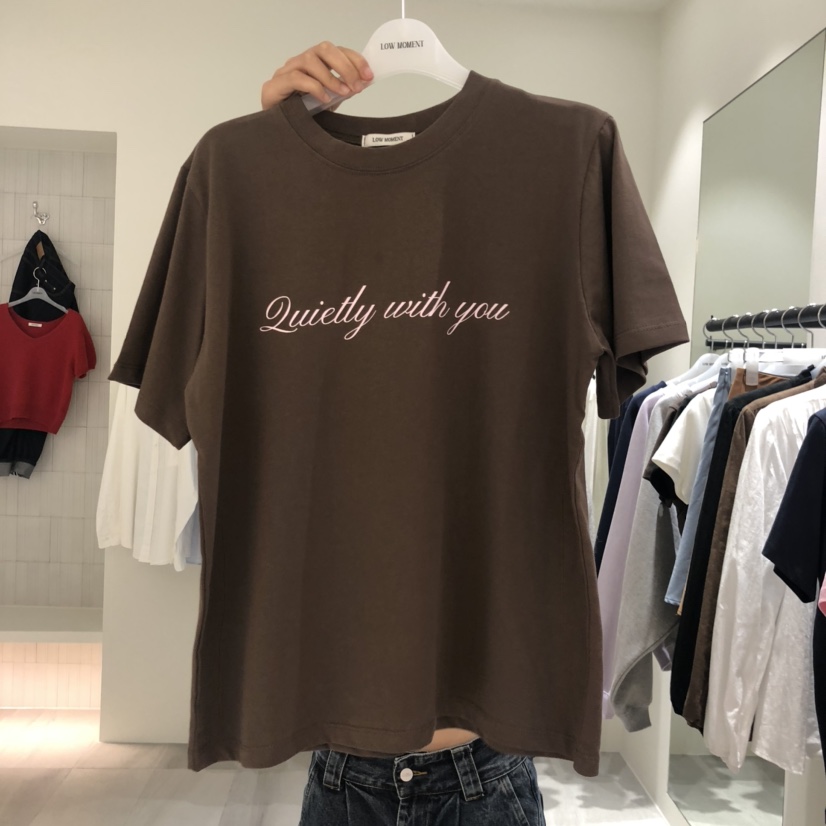 MAGNOLIA36-P韓國代購㊣女裝新品熱賣真品推薦人氣時尚T恤MAGNOLIA36-PT恤圖色4