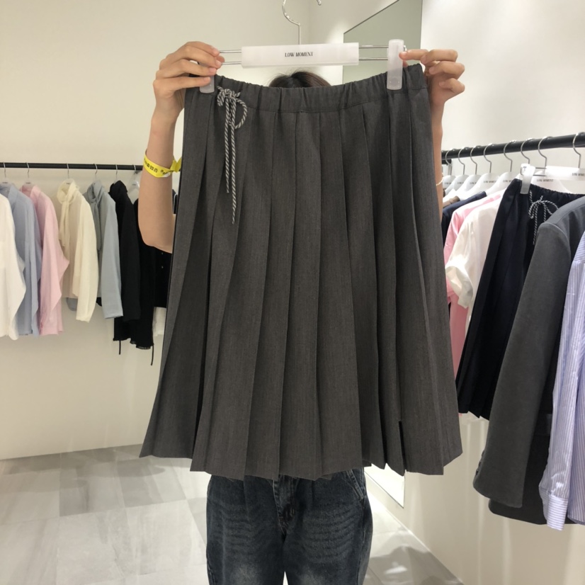 MAGNOLIA36-P韓國代購㊣女裝新款休閑推薦25秋冬真品短裙百褶MAGNOLIA36-P短裙圖色1
