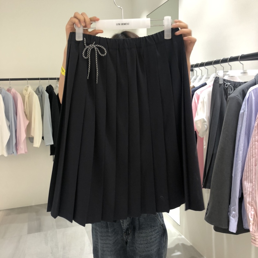 MAGNOLIA36-P韓國代購㊣女裝新款休閑推薦25秋冬真品短裙百褶MAGNOLIA36-P短裙圖色2