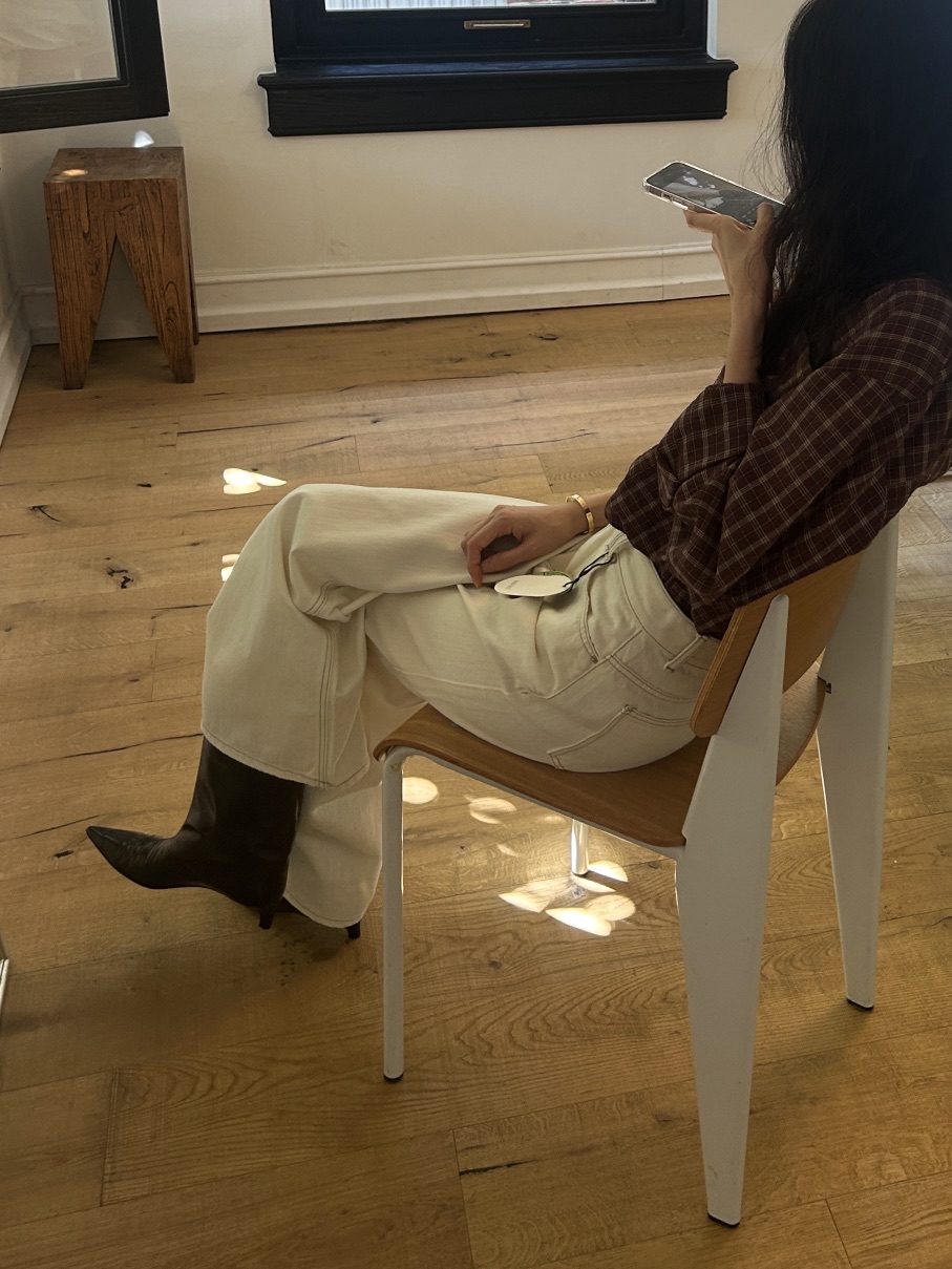 ME MO東大門㊣實拍女士新品真品人氣推薦職業時尚25秋冬牛仔褲ME MO牛仔褲