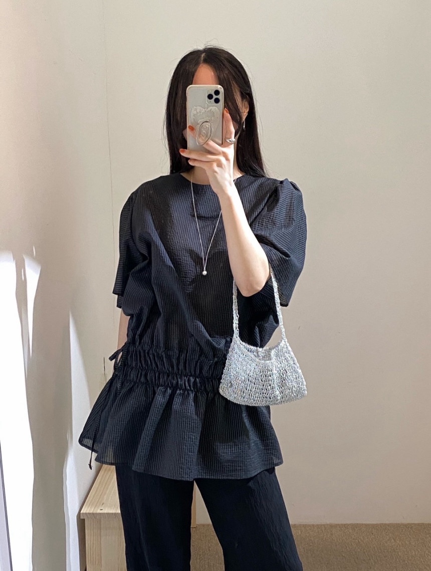 DAMBER韓國直郵㊣女士新品職業熱賣真品推薦時尚襯衫蕾絲衫DAMBER襯衫/蕾絲衫