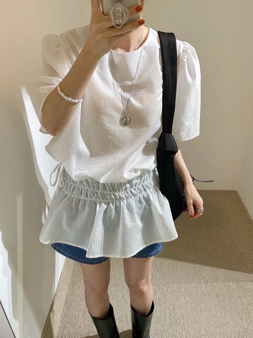 DAMBER韓國直郵㊣女士新品職業熱賣真品推薦時尚襯衫蕾絲衫DAMBER襯衫/蕾絲衫