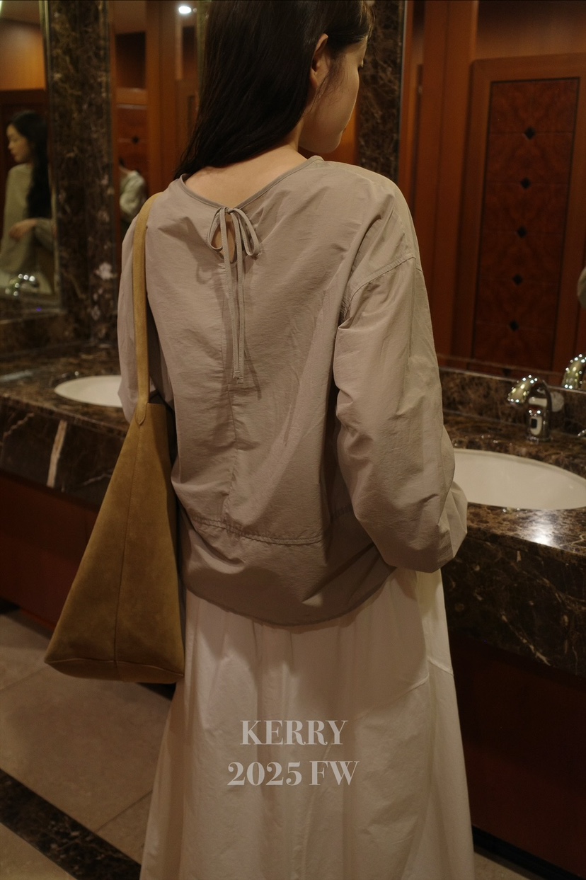 KERRY東大門㊣代購女裝新品25秋冬推薦時尚真品熱賣襯衫蕾絲衫KERRY襯衫/蕾絲衫