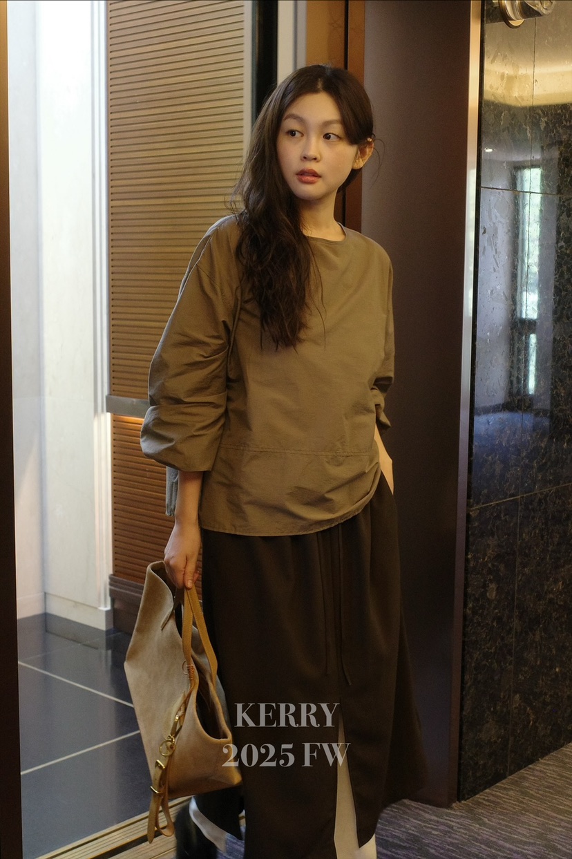 KERRY東大門㊣代購女裝新品25秋冬推薦時尚真品熱賣襯衫蕾絲衫KERRY襯衫/蕾絲衫