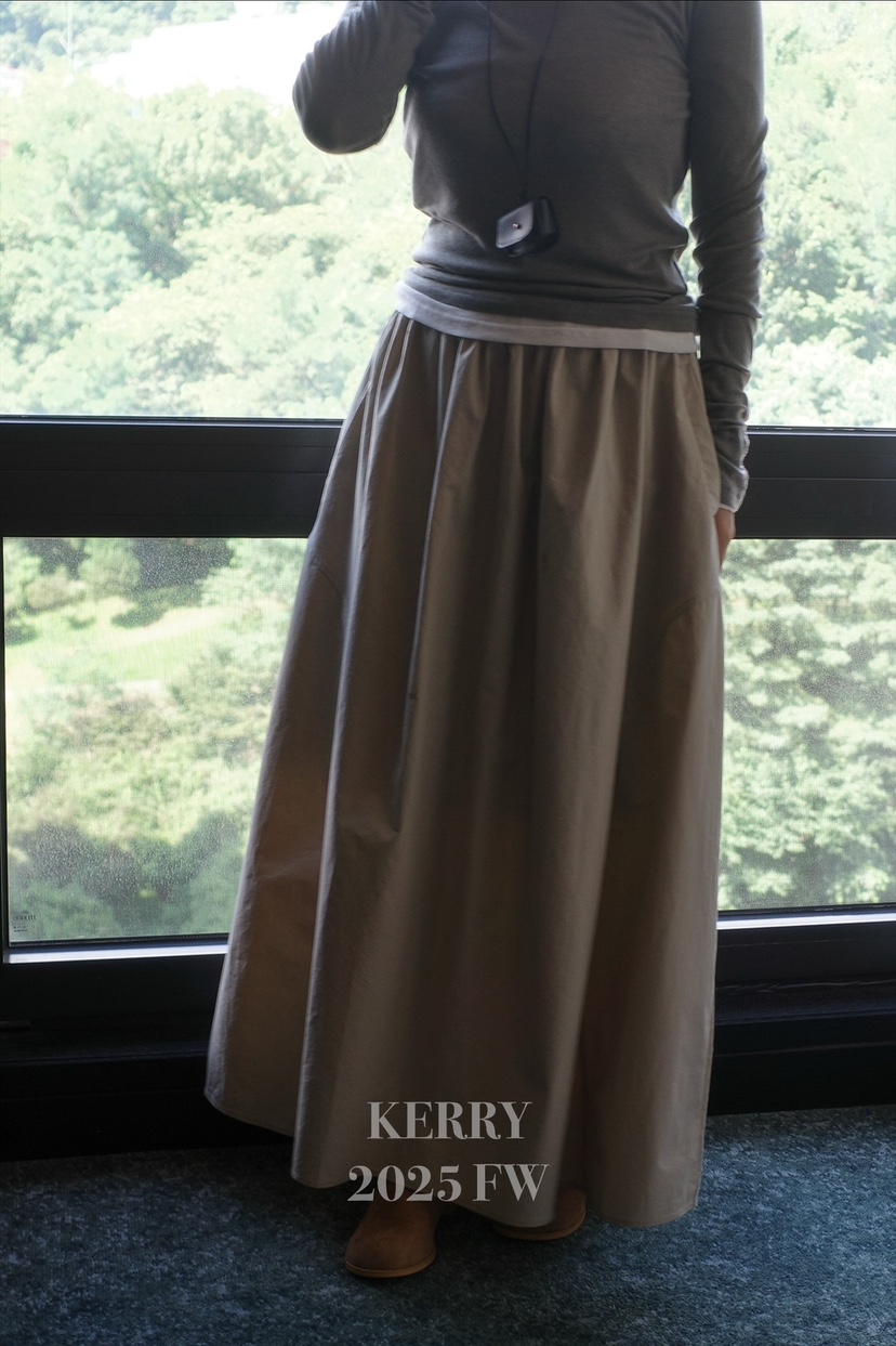 KERRY東大門㊣代購女裝新款人氣熱賣時尚職業25秋冬推薦長裙KERRY長裙