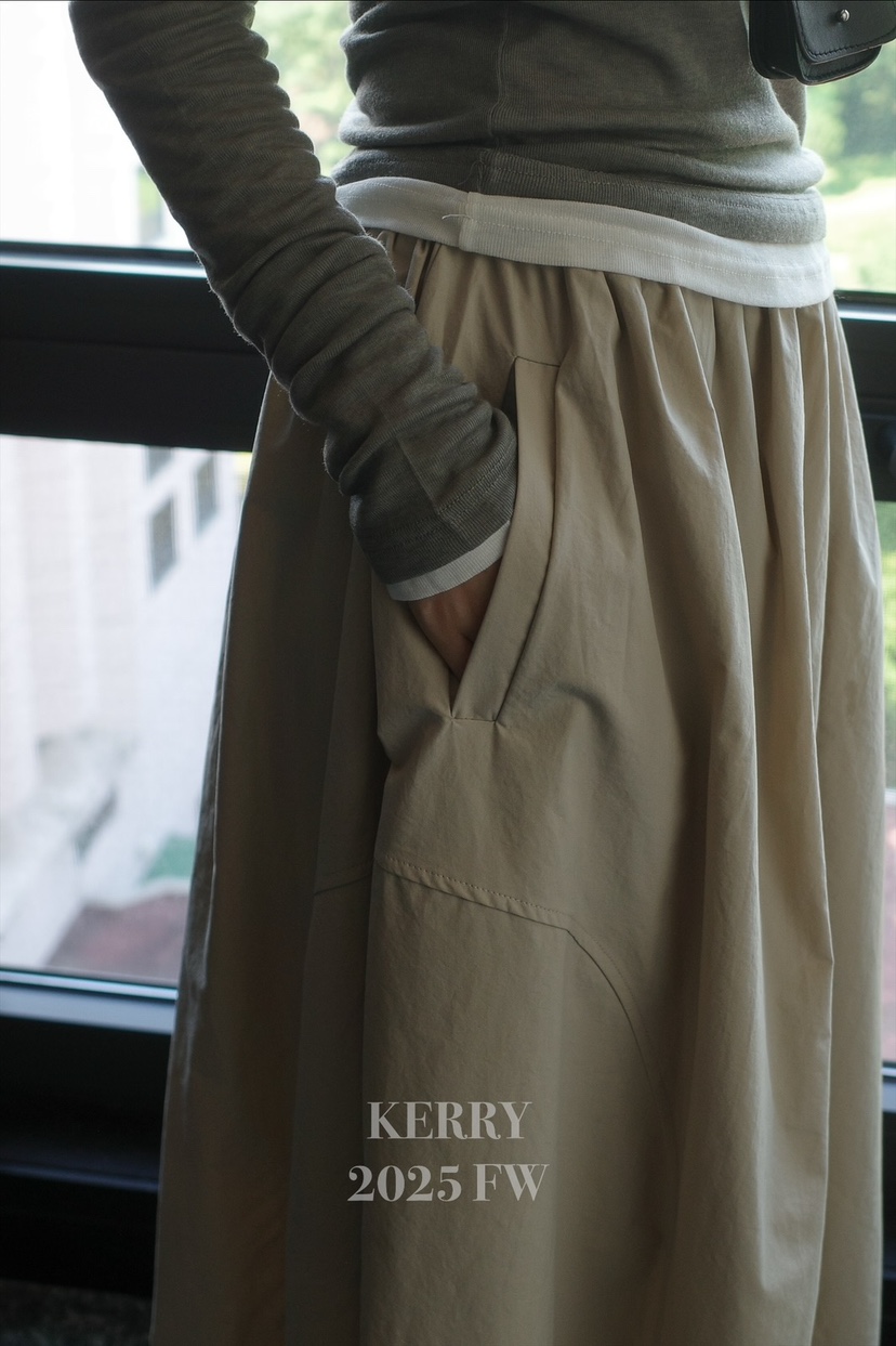KERRY東大門㊣代購女裝新款人氣熱賣時尚職業25秋冬推薦長裙KERRY長裙