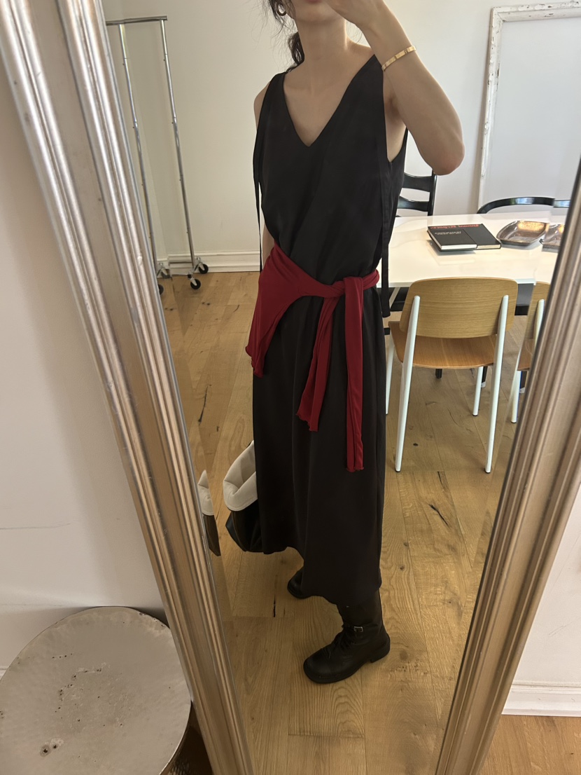 ME MO東大門㊣代購女士新款人氣熱賣職業休閑25秋冬連衣裙ME MO連衣裙圖色2