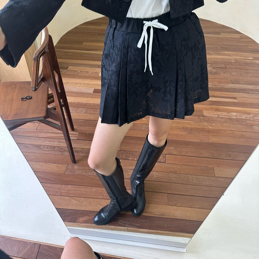 SOUIT東大門㊣直郵女士新品時尚25秋冬熱賣人氣職業真品短裙SOUIT by mabel-L短裙圖色2
