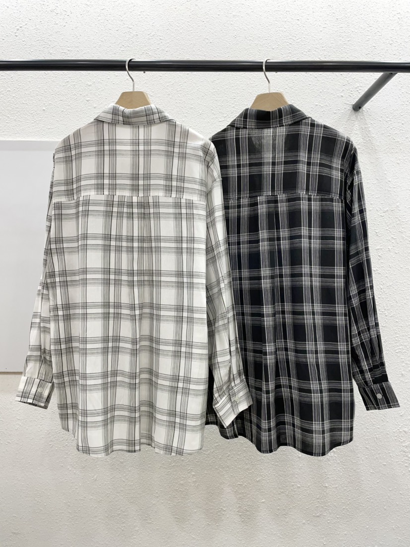 EGGPLANT東大門㊣代購女士新品25秋冬人氣推薦襯衫蕾絲衫口袋EGGPLANT襯衫/蕾絲衫