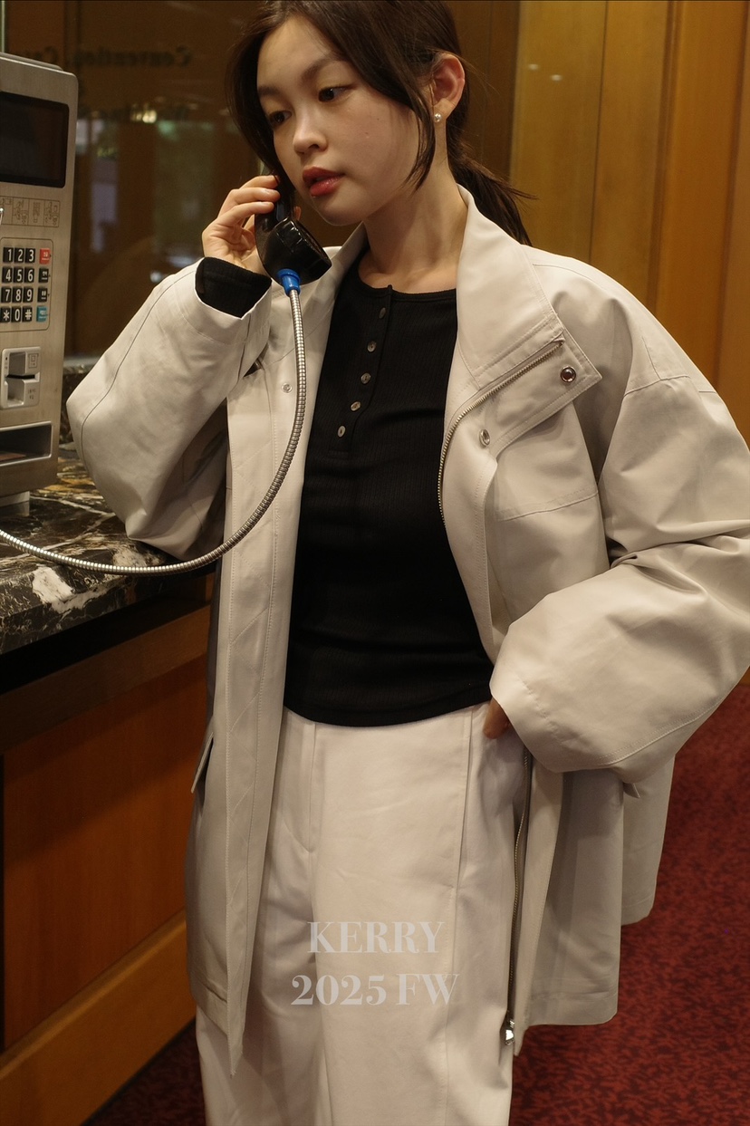 KERRY韓國直郵㊣女裝新品人氣時尚休閑職業熱賣25秋冬推薦夾克KERRY夾克