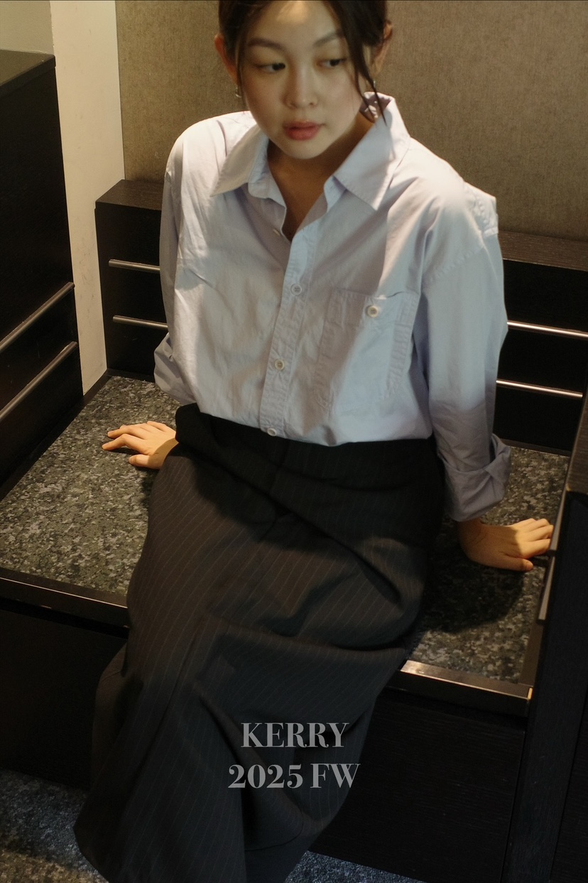 KERRY東大門㊣代購女裝新款職業25秋冬真品熱賣襯衫蕾絲衫水洗KERRY襯衫/蕾絲衫
