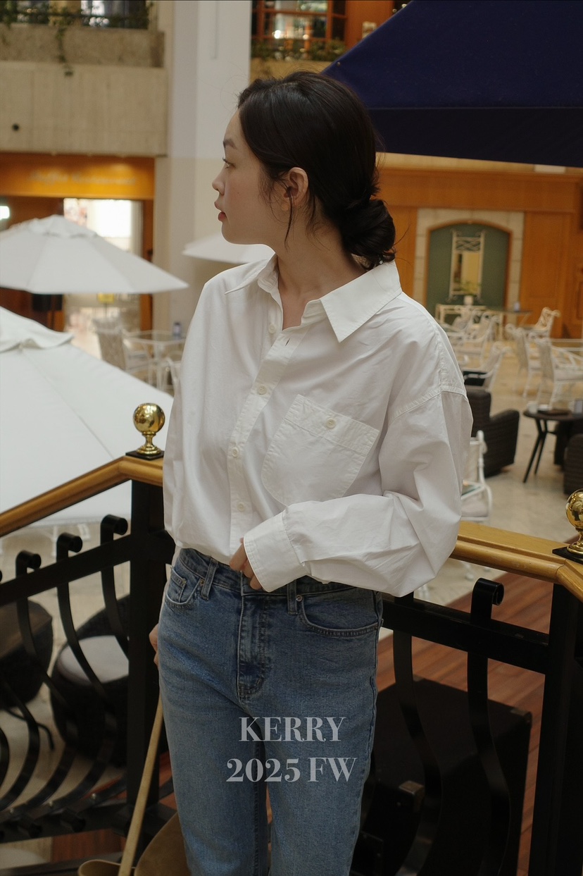 KERRY東大門㊣代購女裝新款職業25秋冬真品熱賣襯衫蕾絲衫水洗KERRY襯衫/蕾絲衫