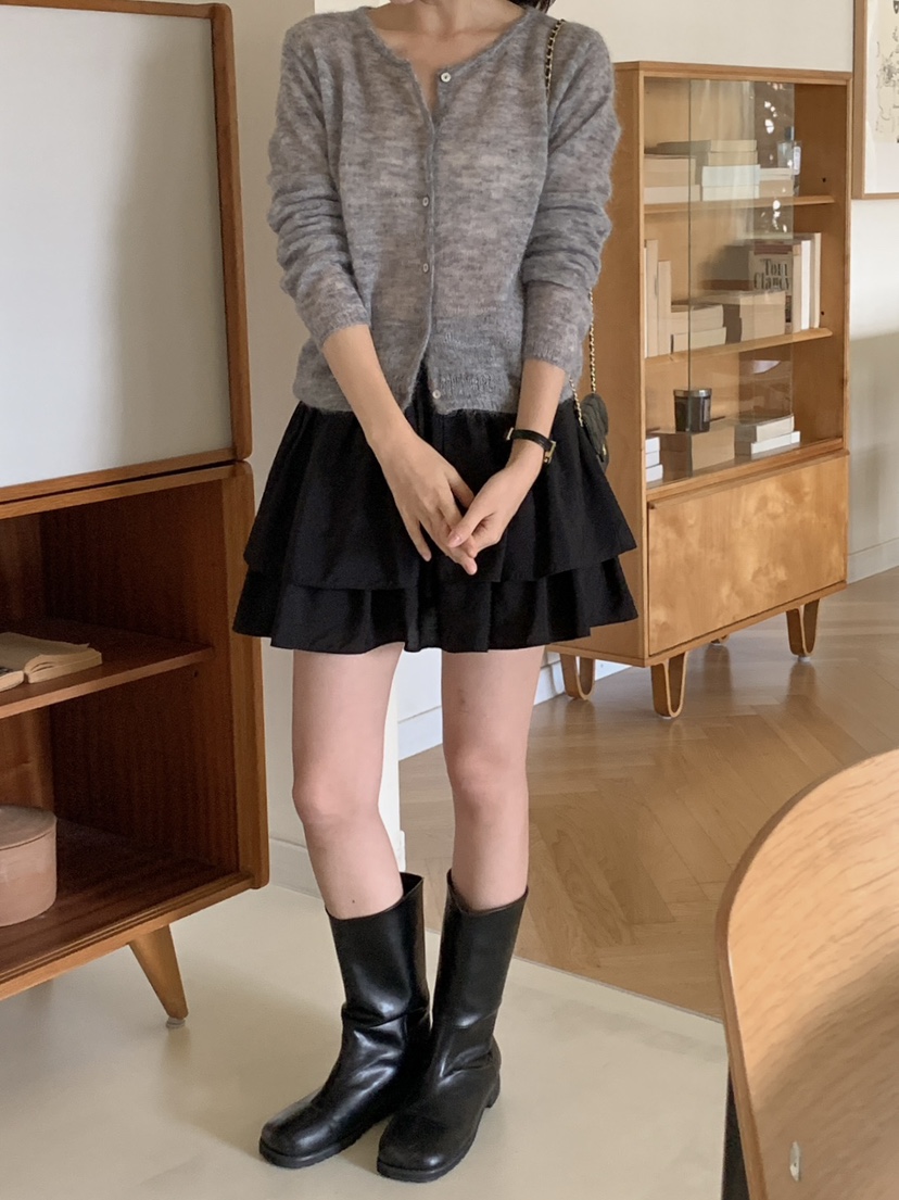 TIZZI東大門㊣直郵女裝新款人氣職業25秋冬熱賣時尚休閑短裙TIZZI短裙
