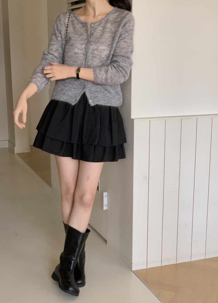TIZZI東大門㊣直郵女裝新款人氣職業25秋冬熱賣時尚休閑短裙TIZZI短裙