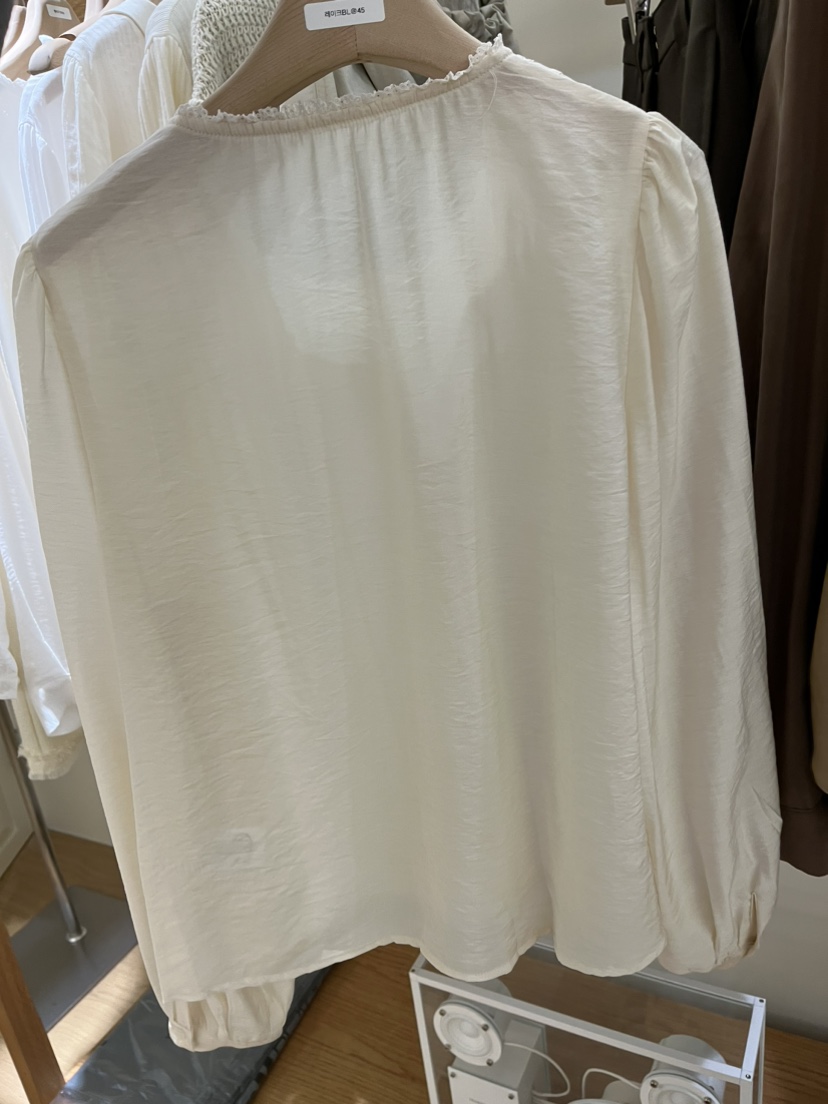 TIZZI韓國直郵㊣女士新品推薦人氣熱賣時尚休閑職業襯衫蕾絲衫TIZZI襯衫/蕾絲衫