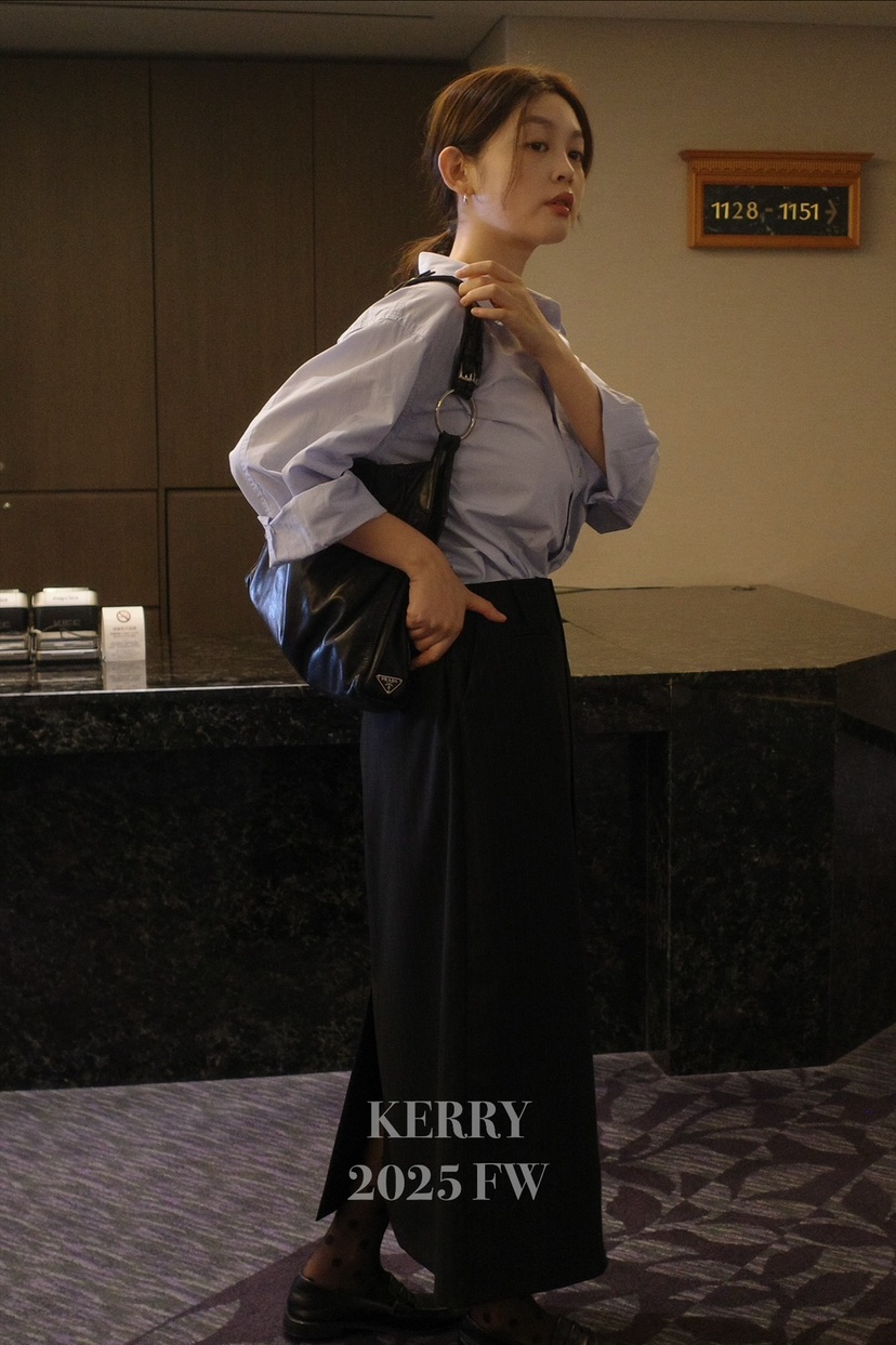 KERRY東大門㊣直郵女士新款真品25秋冬人氣熱賣休閑推薦長裙KERRY長裙