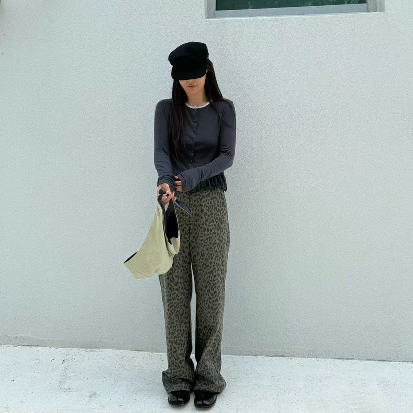 OLI SEOUL韓國代購㊣女士新款人氣25秋冬休閑職業熱賣針織衫OLI SEOUL針織衫