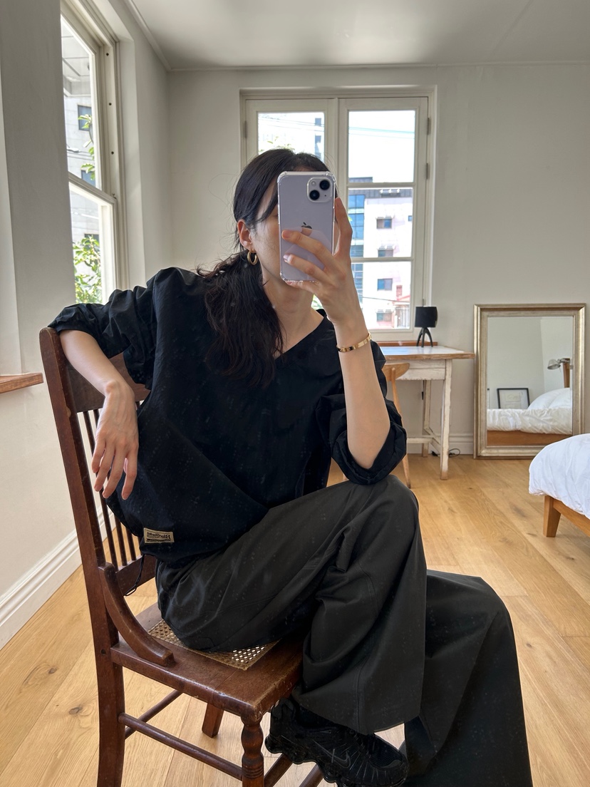 ME MO東大門㊣代購女士新款推薦職業時尚真品25秋冬襯衫蕾絲衫ME MO襯衫/蕾絲衫