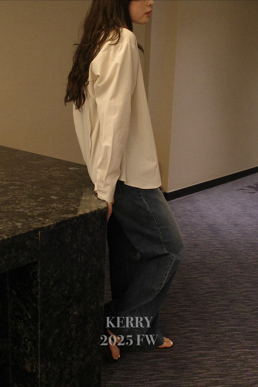 KERRY東大門㊣代購女裝新款熱賣推薦人氣25秋冬職業襯衫蕾絲衫KERRY襯衫/蕾絲衫