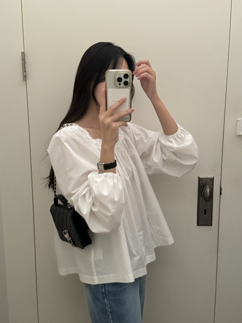 TIZZI韓國直郵㊣女士新品熱賣25秋冬時尚真品職業襯衫蕾絲衫TIZZI襯衫/蕾絲衫