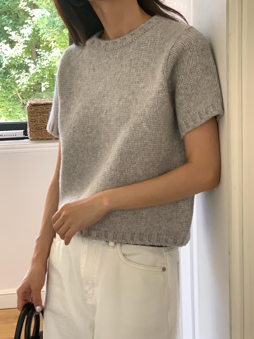 BLEECKER韓國直郵㊣女裝新款真品25秋冬人氣休閑職業針織衫BLEECKER針織衫