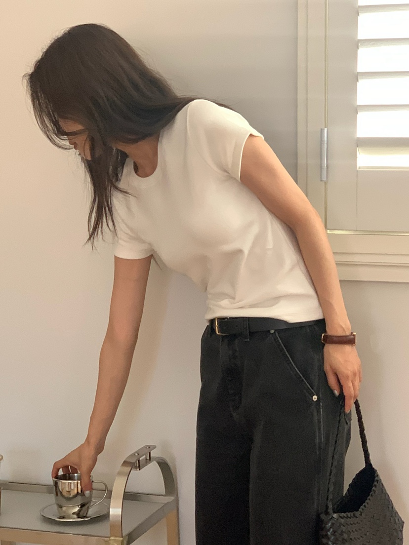 BLEECKER韓國代購㊣女士新款25秋冬推薦休閑時尚職業真品T恤BLEECKERT恤