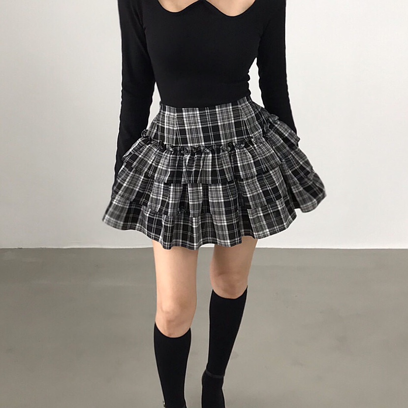 2TWO MOON韓國代購㊣女士新品熱賣時尚休閑真品人氣職業短裙2TWO MOON短裙圖色2