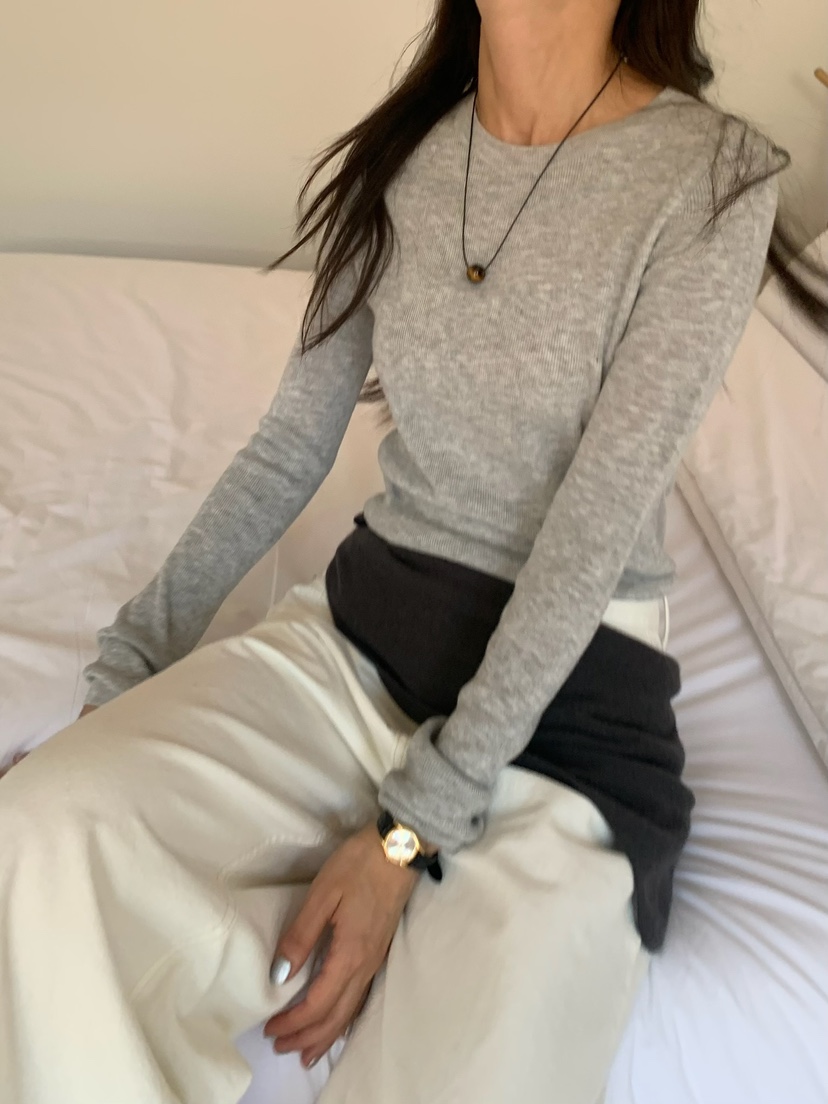 BLEECKER韓國代購㊣女士新款人氣推薦真品時尚熱賣休閑針織衫BLEECKER針織衫