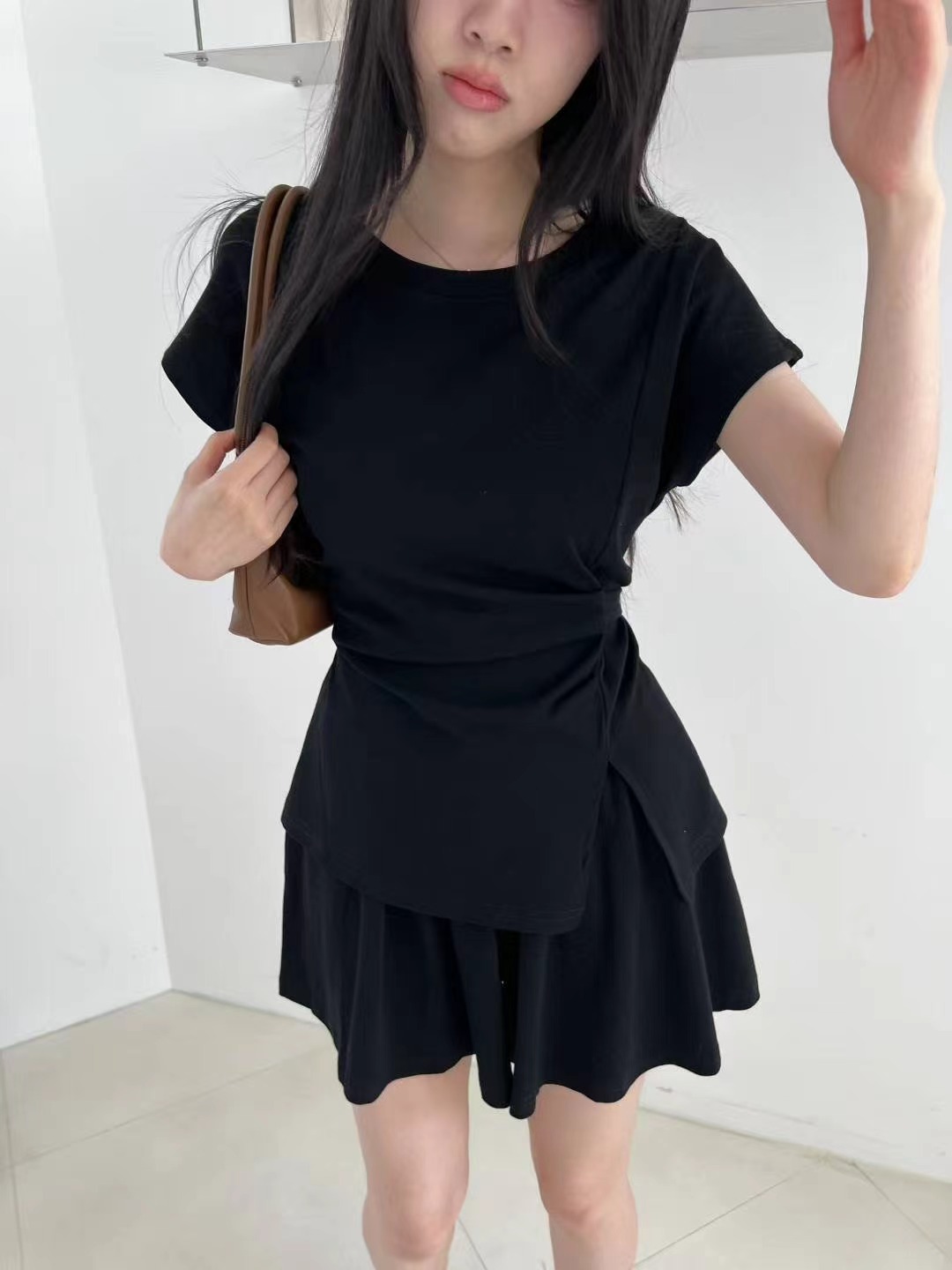 mine:D東大門㊣直郵女士新品真品熱賣時尚人氣推薦套裝兩件套mine:D套裝圖色2