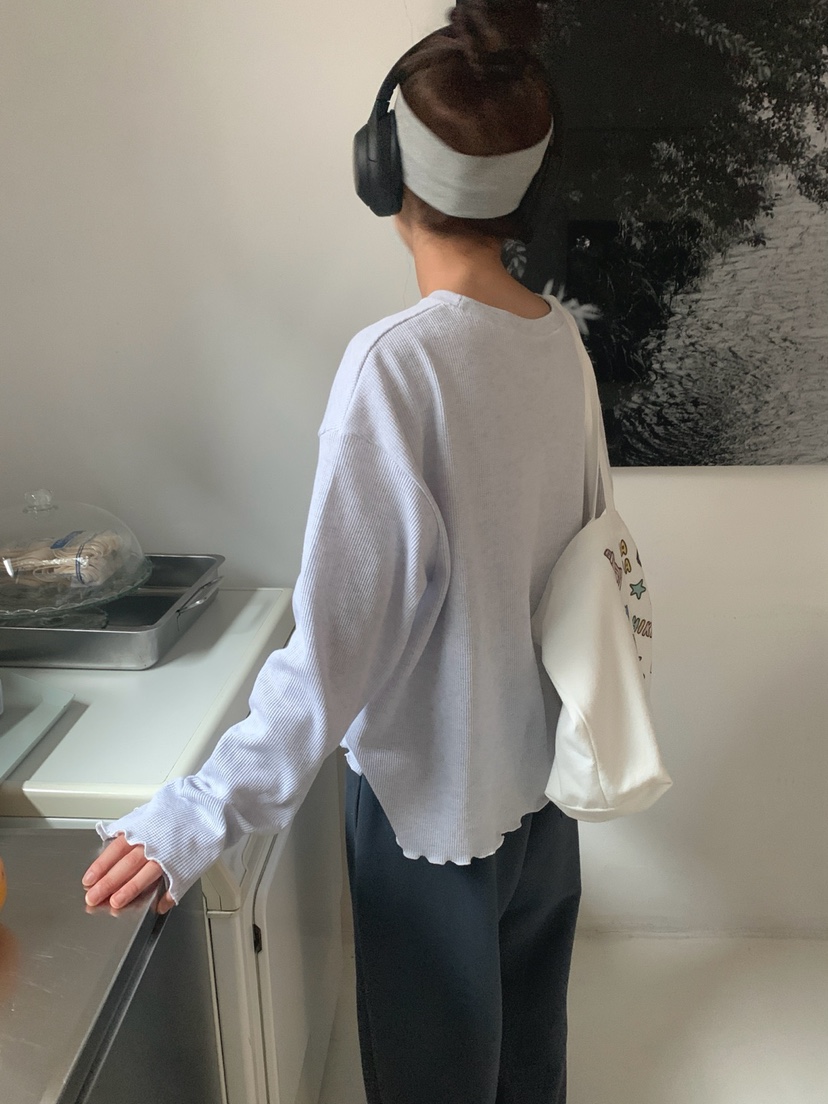 TOLL東大門㊣直郵女裝新品熱賣真品休閑人氣時尚推薦長袖T恤TOLL長袖T恤
