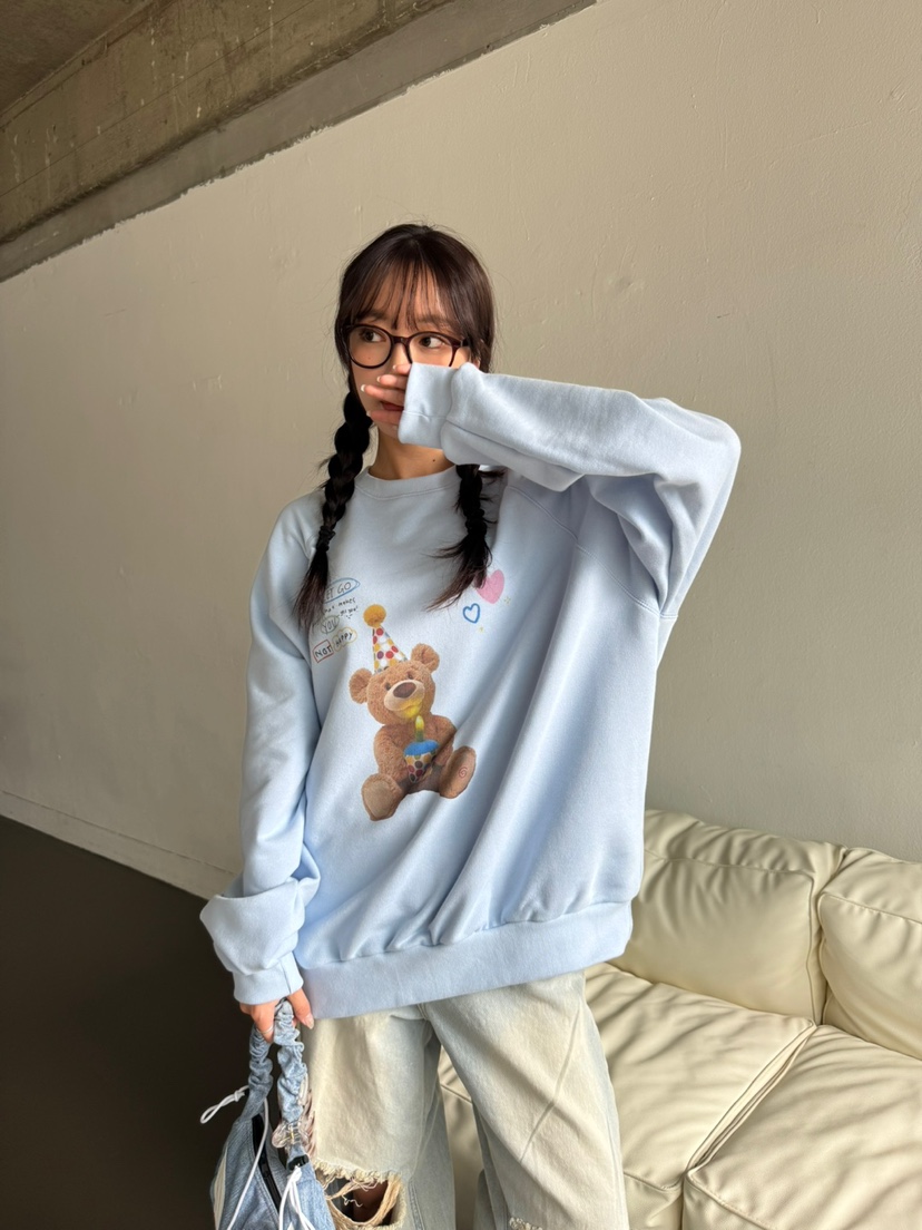TOLL韓國代購㊣女裝新款職業真品人氣25秋冬推薦時尚休閑衛衣TOLL衛衣