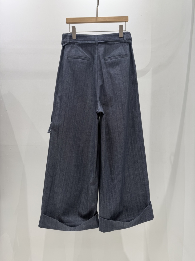 DAISY東大門㊣代購女士新品職業25秋冬真品休閑褲含腰繩腰帶DAISY休閑褲