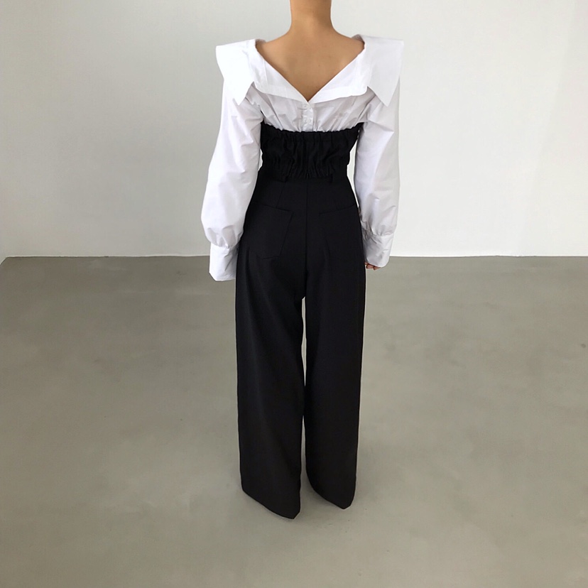2TWO MOON東大門㊣代購女裝新款休閑25秋冬熱賣襯衫蕾絲衫2TWO MOON襯衫/蕾絲衫