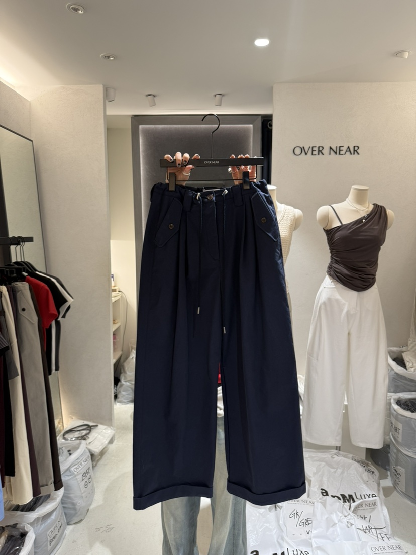 OVER NEAR東大門㊣實拍女士新品25秋冬人氣休閑推薦休閑褲OVER NEAR休閑褲