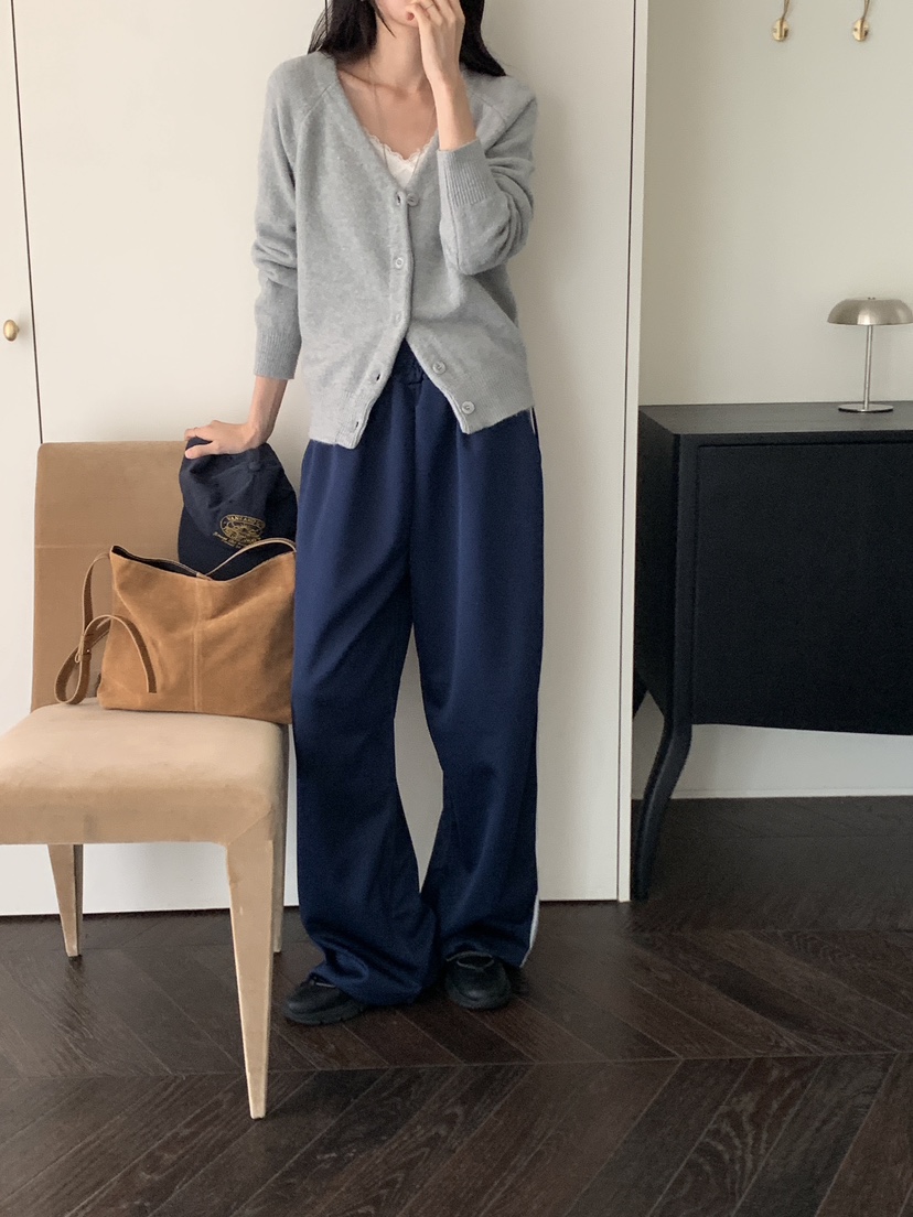 FRILL-T韓國代購㊣女裝新款真品人氣熱賣休閑時尚休閑褲蕾絲FRILL-T休閑褲
