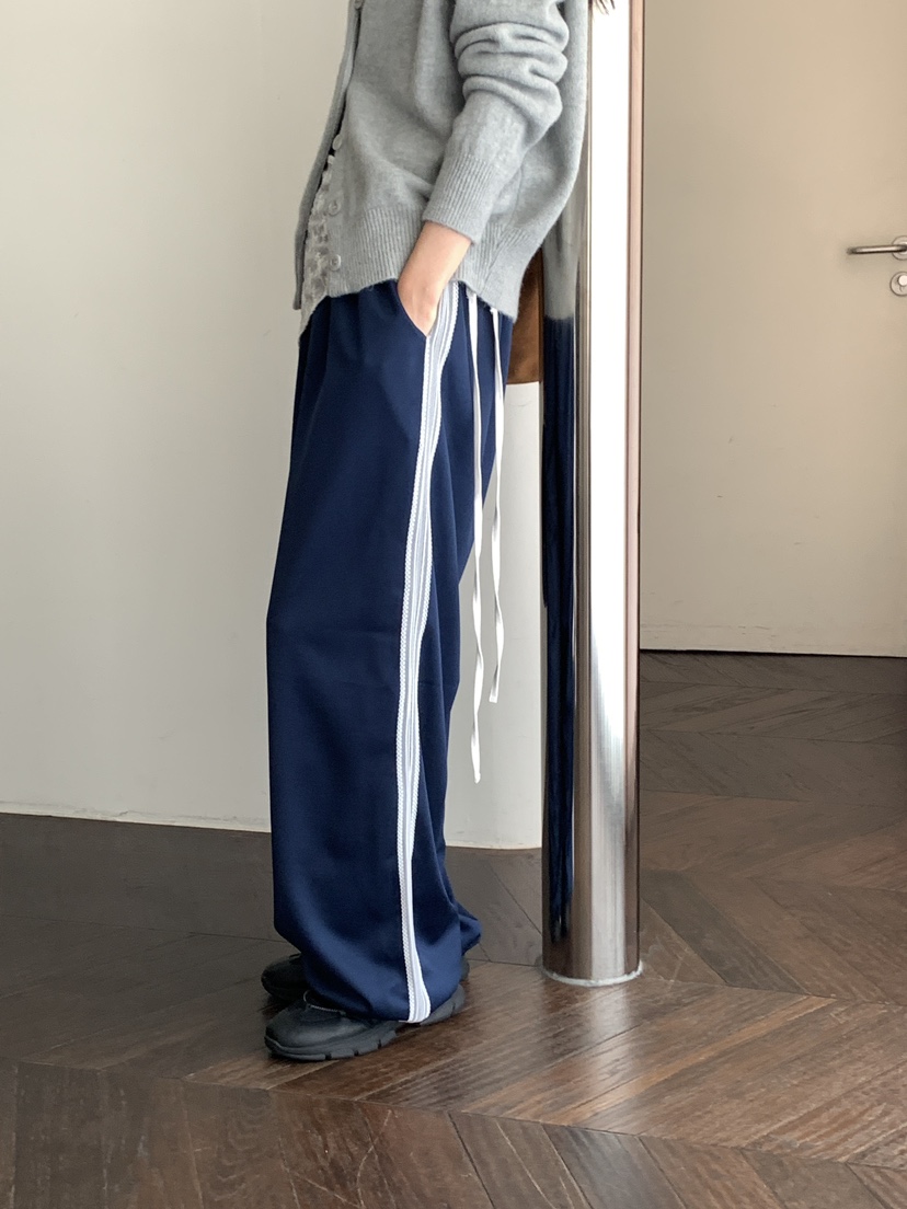 FRILL-T韓國代購㊣女裝新款真品人氣熱賣休閑時尚休閑褲蕾絲FRILL-T休閑褲
