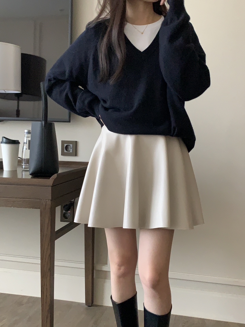 FRILL-T東大門㊣代購女士新品人氣熱賣25秋冬推薦時尚短裙FRILL-T短裙