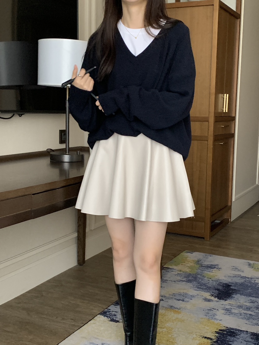 FRILL-T東大門㊣代購女士新品人氣熱賣25秋冬推薦時尚短裙FRILL-T短裙