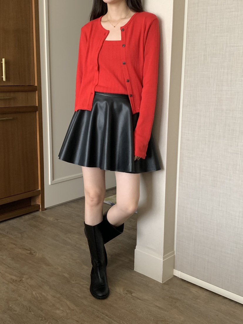FRILL-T東大門㊣代購女士新品人氣熱賣25秋冬推薦時尚短裙FRILL-T短裙