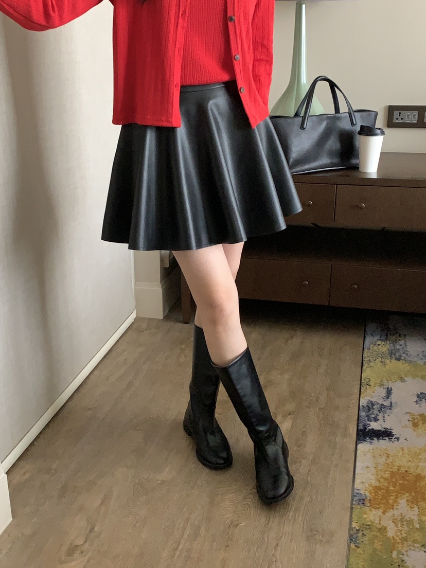 FRILL-T東大門㊣代購女士新品人氣熱賣25秋冬推薦時尚短裙FRILL-T短裙圖色2