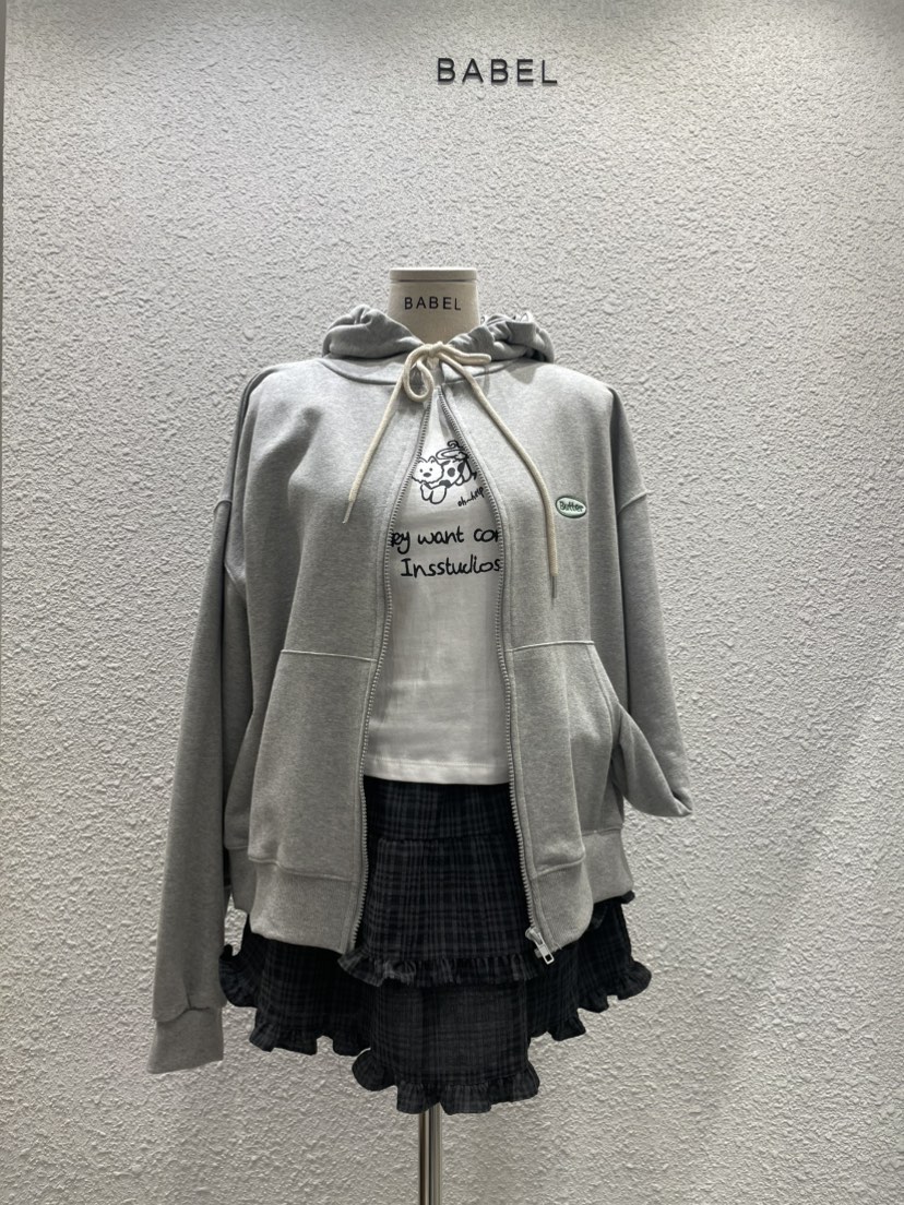 BABEL東大門㊣實拍女裝新品休閑人氣職業真品熱賣時尚短裙格紋BABEL短裙