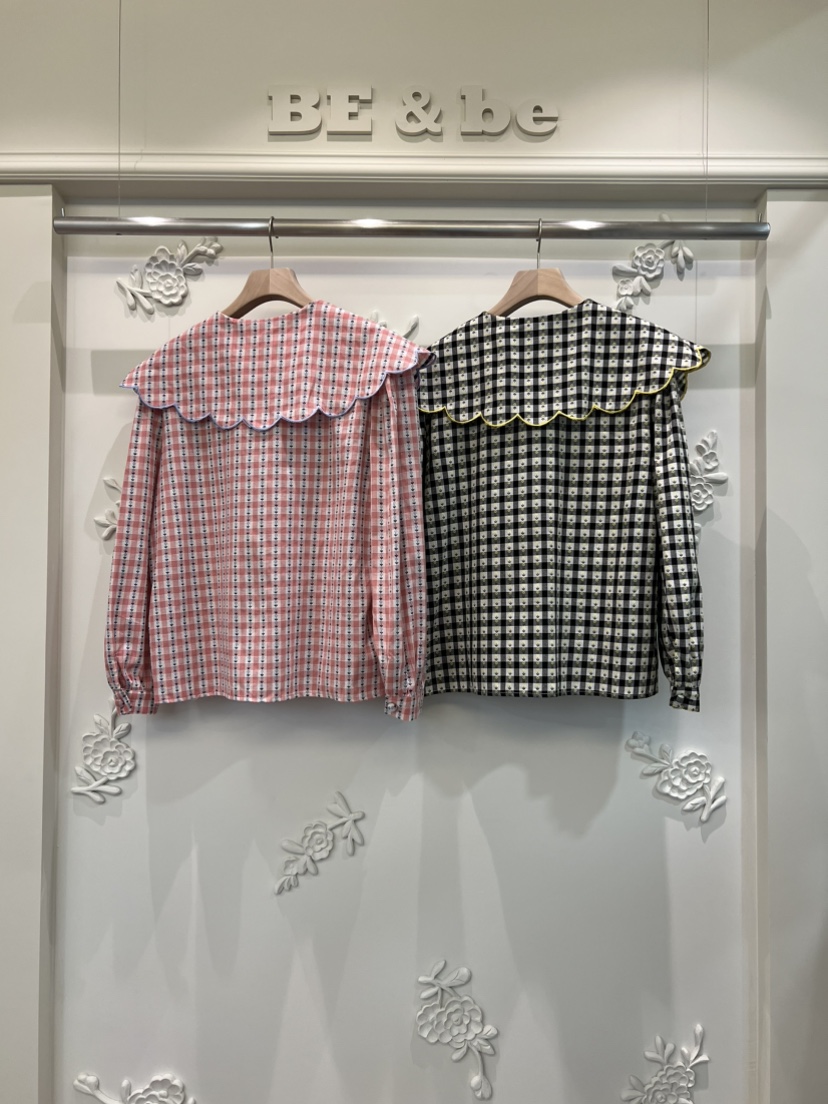 BE&amp;BE韓國直郵㊣女士新品推薦熱賣人氣真品襯衫蕾絲衫BE&be襯衫/蕾絲衫