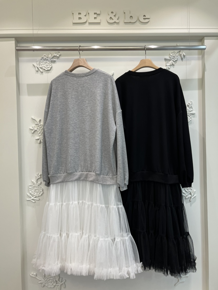 BE&amp;BE東大門㊣實拍女士新品熱賣時尚真品推薦職業連衣裙BE&be連衣裙